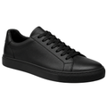 Premium Minimalist Leather Trainers – Classic Black | ORSAVIN