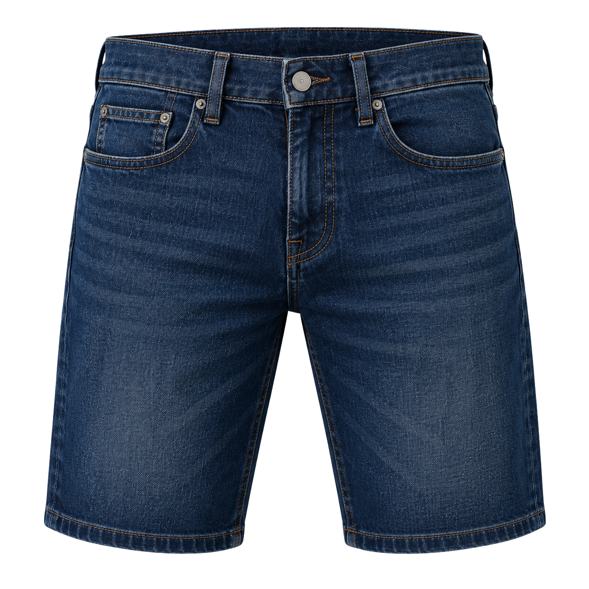 Premium Denim Shorts – Dark Indigo Blue | ORSAVIN